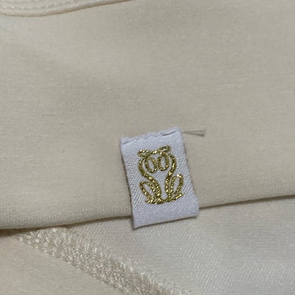 Simply Southern Off White/Cream Cropped Sweatshirt/Top - Picture 4 of 6